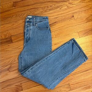 Madewell Light Blue Straight Jeans